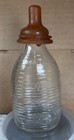 Vintage 4 Ounce Phenix Oval Nursery Baby Bottle With Nipple