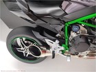 1 6 Kawasaki H2r Dynamic Alloy Metal Diecast Motorcycle Model