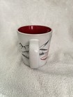 Tim Hortons Hockey  Mountain Fields Nature  Scene Coffee Tea Mug Cup White Red