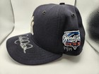 2000 World Series Derek Jeter Autograph Hat 14 14 - Coa Brandon Steiner