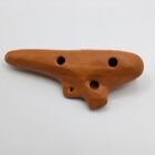 Vintage Ocarina    c    Antique Potato Flute Musical Instrument Terra Cotta Clay
