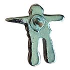 Vintage Abalone Inukshuk Canadian Lapel Pin Souvenir Canada 822