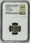 Ngc Ch Xf Gordian Iii Ar Drachm Cappadocia Caesarea Mt Argaeus Roman Coin 240 Ad