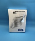 2026 Ford Maverick Owners Manual User Guide - Full Color Printed