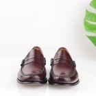Gh Bass Weejuns Mens Larson Penny Loafers Size 9 D Burgundy Leather Dress Shoes