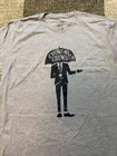 Unisex Counting Crows Umbrella Band Logo Grey Size Large Nwot