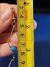 Sterling Silver Turquoise Dangle  Earrings