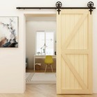 4-20ft Big Wheel Hanger Set Sliding Barn Single double Door Hardware Track Kit 