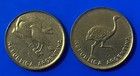 2 Argentina Coin Set 1985 1 2 - 1 Centavo  scarce 