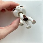         Petshop     Lps  750 Great Dane White Teardrop Brown Eyes     Littlest Pet Shop 