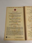 The Cheesecake Factory Spiral Bound Full Restaurant Menu Over 20 Laminated Pages
