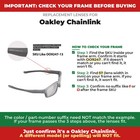 Walleva Replacement Lenses For Oakley Chainlink Sunglasses - Multiple Options