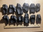 12 Civil War Us union Schenkl Artillery Shell Nose Fragments-winchester va -coa
