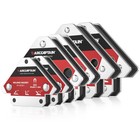 Arccaptain Arrow Welding Magnet Set Welder Soldering Angle Holder 25lb 55lb 75lb