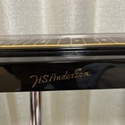 H s Anderson 6 String Electric Lap Steel Guitar Hawaiian With Hard Case Stand