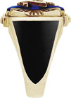 925 Silver High School Class   College Emerald Cut Collection Fully Personalized