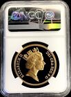 1985 Gold Great Britain 6130 Minted Proof 5 Pounds Sovereign Ngc Proof 69 Uc