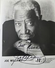 3 Jazz Greats Signed Autograph Pics Joe Williams Cassandra Wilson George Benson