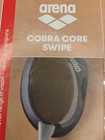 Arena Cobra Core Swipe Clear Anti Fog Mirror Racing Swim Goggles Shark Grey
