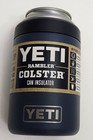 Yeti Rambler Colster 12 Oz Can Insulator  Navy Blue Double Wall Load lock Gasket