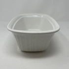 Corningware French White Stoneware Rectangle Casserole 1-3 4 Qt Oven Safe