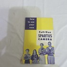 1950 s 35 Mm Spartus Camera Instruction Manual