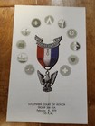 Vintage Boy Scout Insignia Stickers Scoutweek Court Of Honor Flag Rules 1970