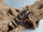 2 Eyes Antique Tibetan Old Agate Dzi Bead For Pendant Bracelet Tibet Gzi Bead A