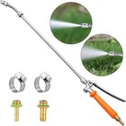 29   Sprayer Wand Replacement  3 8  Brass Barb Universal Stainless Sprayer Wand