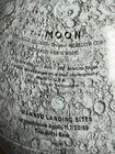 Replogle Globe The Moon Authentic 6    Model Vintage Includes Manned Landing Sites
