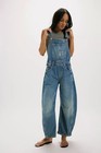 Free People - We The Free Good Luck Barrel Overalls Nwt