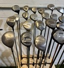 Wholesale Lot Of 40 Golf Clubs - Assorted Fairway Woods - Rh lh - Mixed Flexes