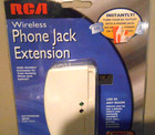 Rca Rc920 Wireless Telephone Phone Jack Extension W  Surge Suppression   Sealed