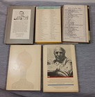 Vintage Lot 5 Thomas Edison Books History Biography Inventions Light Bulb Hc dj
