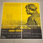 Original 1969  easy Rider  6 Sheet Movie Poster 
