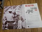 Vintage International Harvester Mccormick Farmall 140 Tractor Sales Brochure