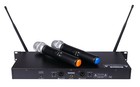 Gtd Audio 2 X 100 Adjustable Ch Uhf  Handheld Wireless Microphone Mic System 290