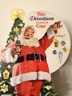 Vtg 60s Coca Cola Coke Santa Claus Christmas Sign Store Display Standee 30  X 13