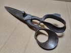 Vintage Antique French Tailor s Scissors Upholstery Scissors Hand Forged Iron