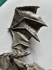 Partha Pewter Cyclops Dragon Wings Crystal Figurine By Bob Olley