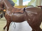 Rare Vintage Louis Marx Johnny Jane West Flame Western Range Horse 1966 W saddle