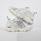 Off Arrow White Be Right Back White Grey Unisex Retro Running Shoes Sneakers