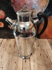 Farber Brothers Krome Kraft Vintage Hammered Cocktail Shaker Circa 1940 12   