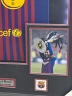 Lionel Messi Signed Led Framed Jersey Barcelona Beckett Coa