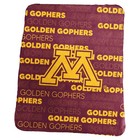 Cozy Ncaa Fleece Throw Blanket 50    X 60    - Ultra-soft Game Day Bedding  Bold Col