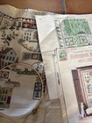 Vtg Cross Stitch Unfinished Linda Myers Country Homespun Hollow  Beautiful Work