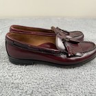 Vtg G h  Bass Weejuns Shoes Mens Size 8 5 Tassel Loafers Leather Dress Casual