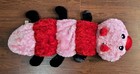 Dan Dee Caterpillar Plush Red Pink Valentines Day Love Bug Stuffed Animal 