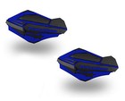 Powermadd Sentinel Series Replacement Atv Handguards Hand Guard Blue Black 34404