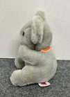 Dakin Playthings Squeakers Gray Mouse 7  Plush Stuffed Squeaks 1987 Vintage